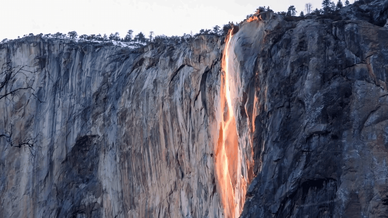 Yosemite Firefall photo 6