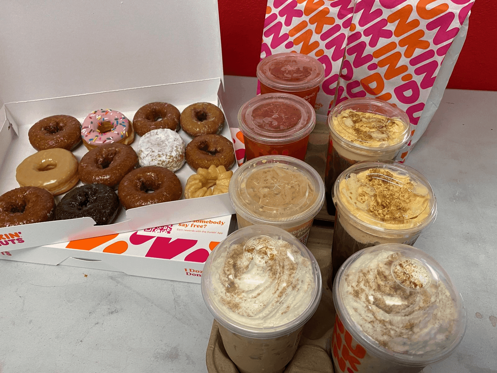 Dunkin' launches line of 'spiked' iced coffees, teas photo 1